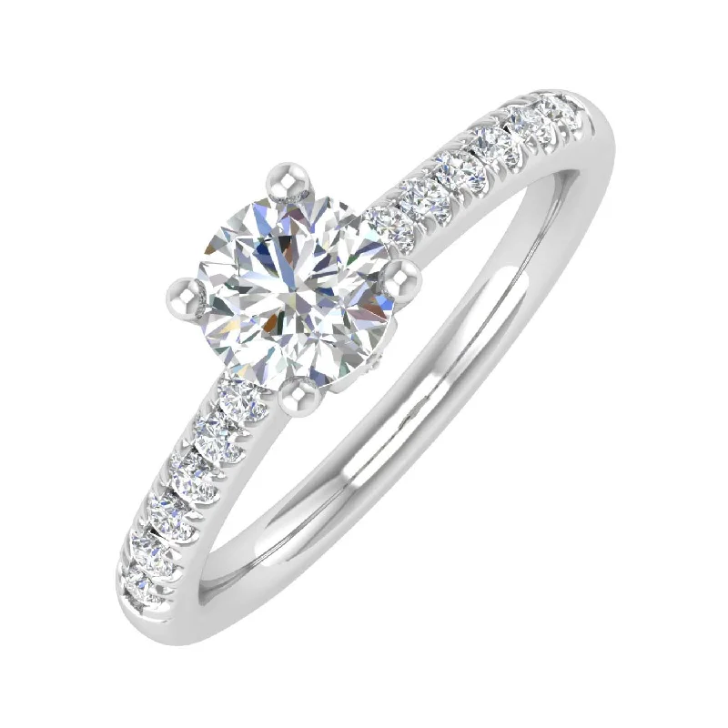 Elegant Jewelry, Exclusive Prices – Shop Now 1/2 Carat Diamond Engagement Ring Band in Gold