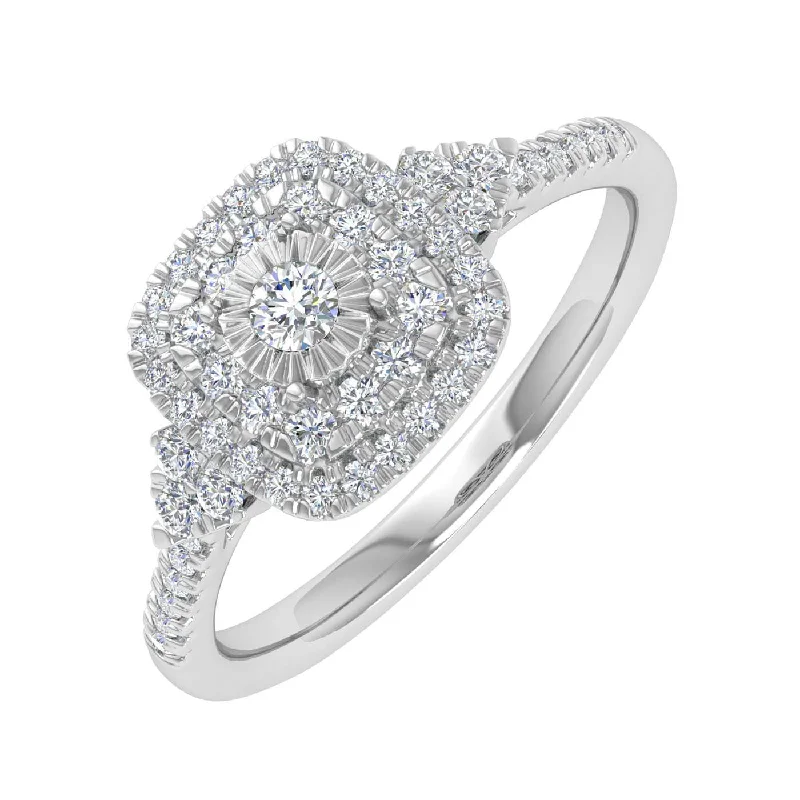 Elegant Jewelry, Affordable Luxury – Shop Now 1/3 Carat Cushion cut Halo Diamond Engagement Ring in Gold Elegant Jewelry, Affordable Luxury – Shop Now 1/3 Carat Cushion cut Halo Diamond Engagement Ring in Gold