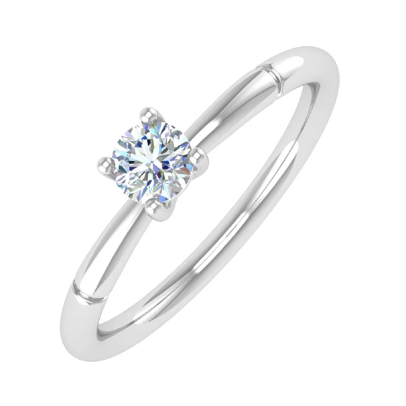 Don't Miss Our Biggest Jewelry Sale Of The Season 1/4 Carat 4-Prong Set Diamond Solitaire Engagement Ring Band in Gold Don't Miss Our Biggest Jewelry Sale Of The Season 1/4 Carat 4-Prong Set Diamond Solitaire Engagement Ring Band in Gold