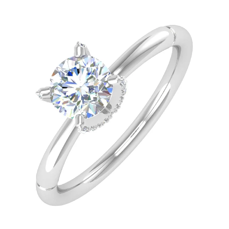 Adjustable Charm Bracelets For A Perfect Fit 5/8 Carat 4-Prong Set Diamond Solitaire Engagement Ring in Gold