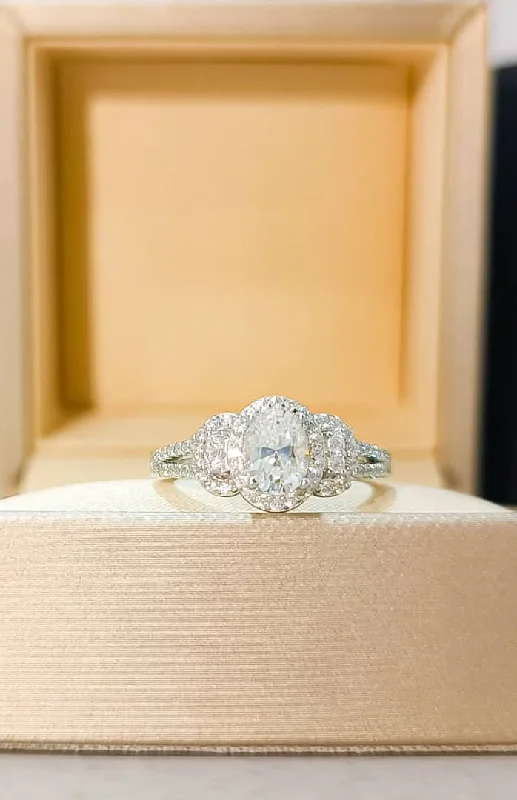 Exclusive Jewelry Sale – Shine For Less Brianna Moissanite Engagement Ring