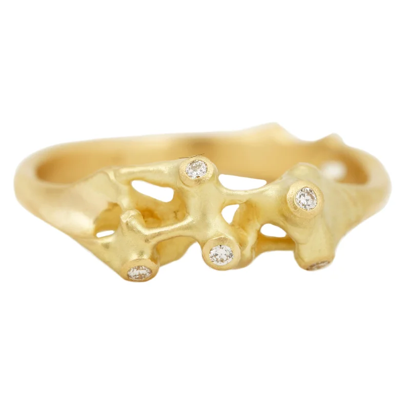 Personalized Engraved Jewelry For Meaningful Gifts Diamond Decay Ring