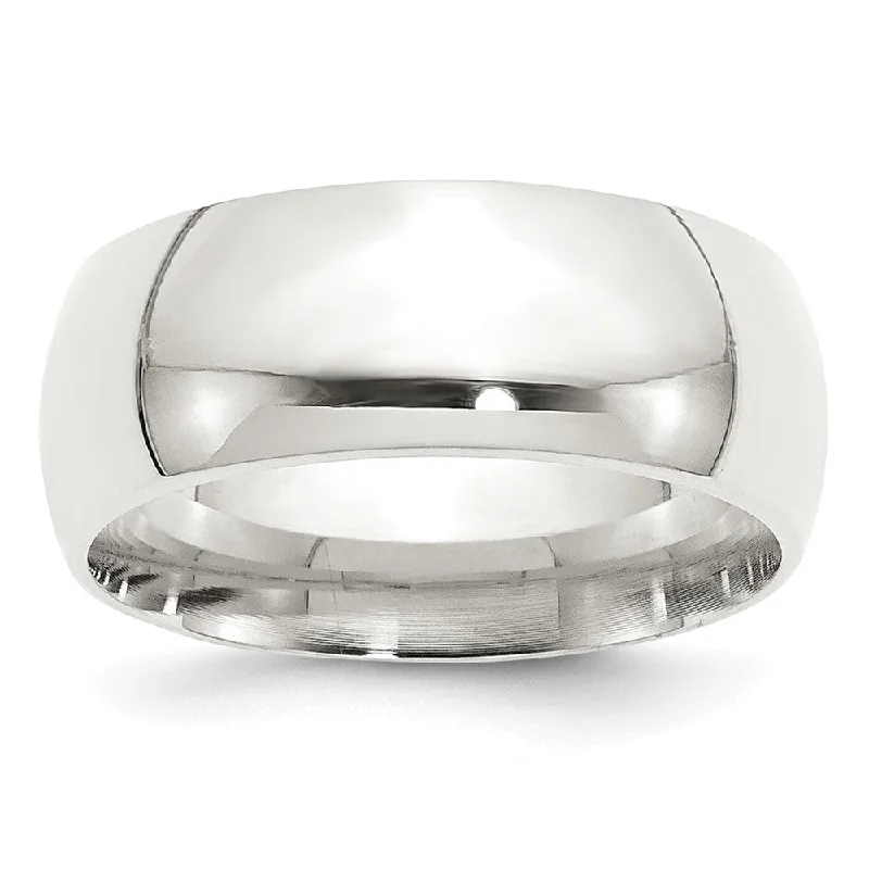 Jewelry Deals That Sparkle – Shop Today Men's 9mm Sterling Silver Polished Domed Comfort Fit Band Jewelry Deals That Sparkle – Shop Today Men's 9mm Sterling Silver Polished Domed Comfort Fit Band