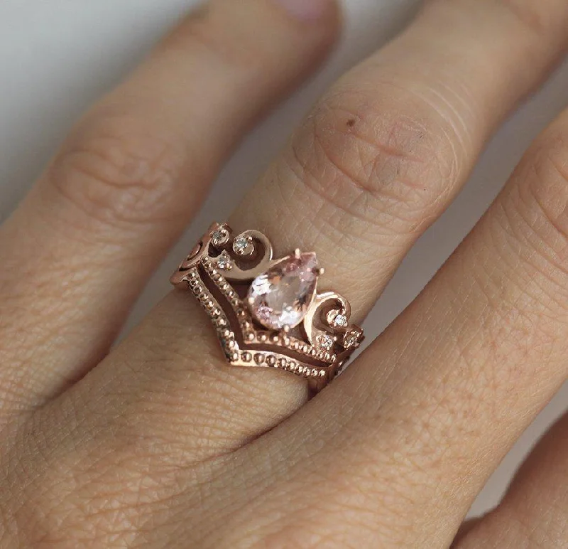 Bestselling Jewelry At Special Promotional Rates Maxine Morganite Ring Set