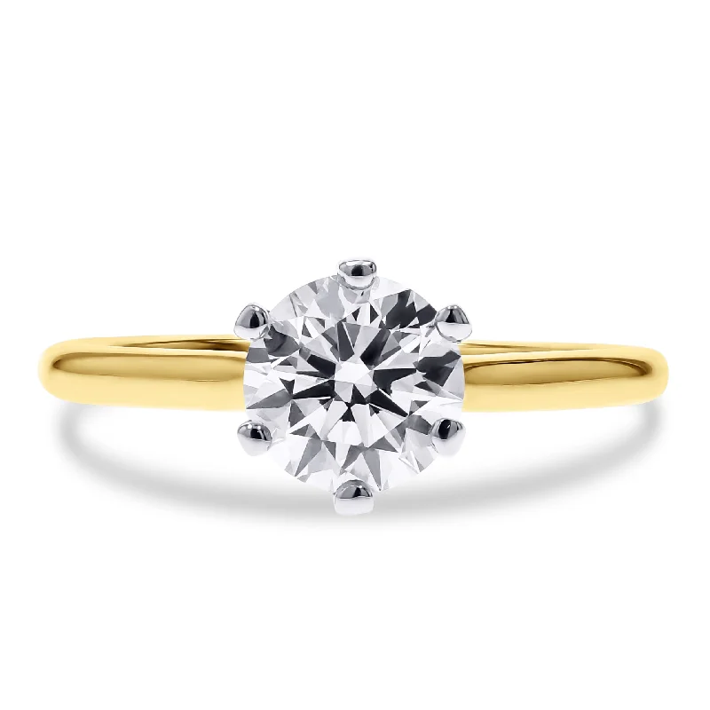 Timeless Jewelry At Special Discount Rates Precision Set 6-Prong Solitaire