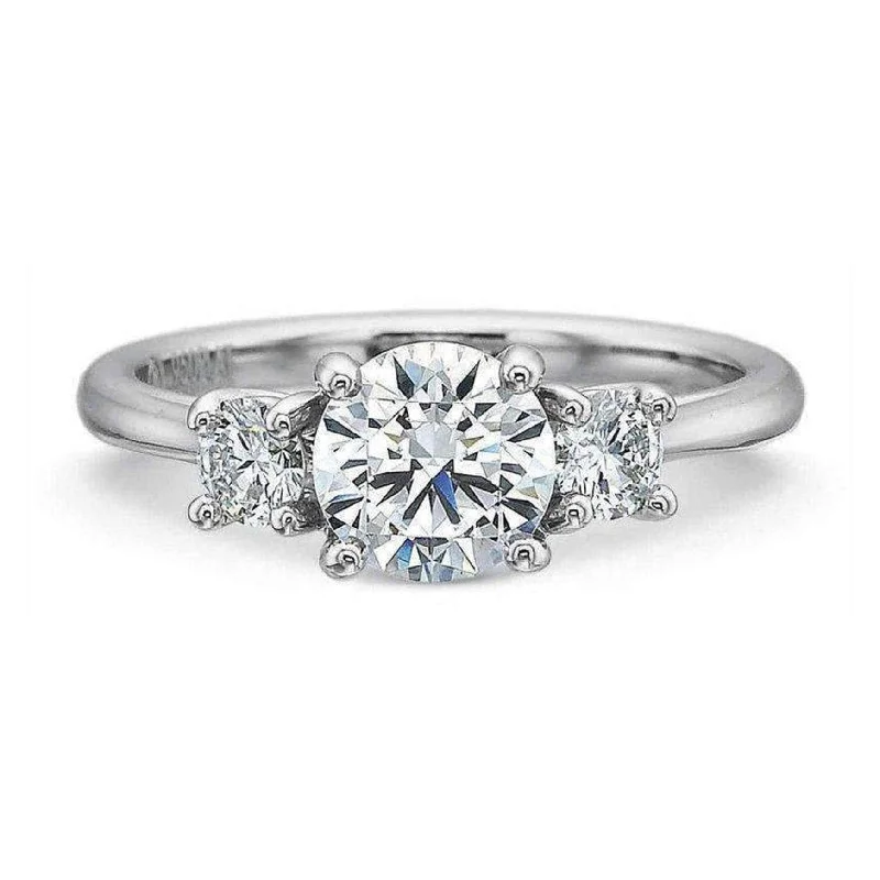 Chic, Trendy, And Affordable Jewelry Sale The Trellis 3-Stone Engagement Ring