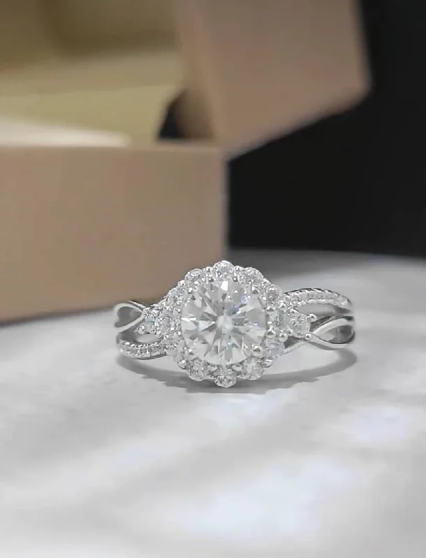 Breathtaking Jewelry, Breathtaking Prices Zoe Moissanite Engagement Ring