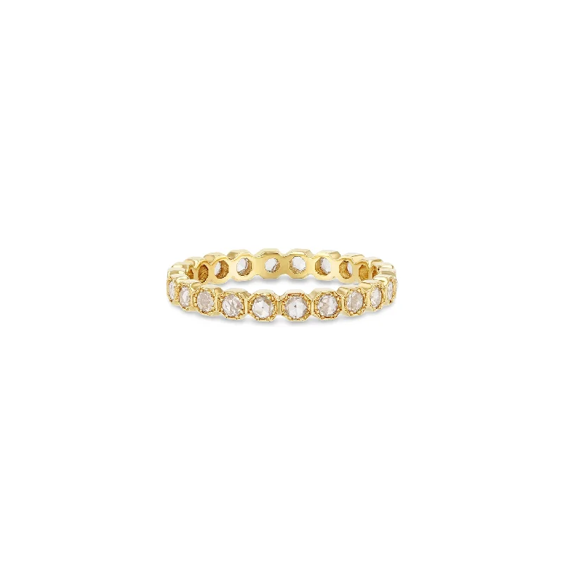 Once-A-Year Jewelry Sale – Grab Your Favorites Now 2mm Crown Bezel Diamond Eternity Ring
