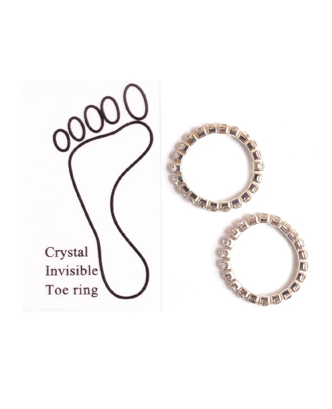 Stunning Jewelry At Even More Stunning Prices Bright Elastic Crystal Toe Ring