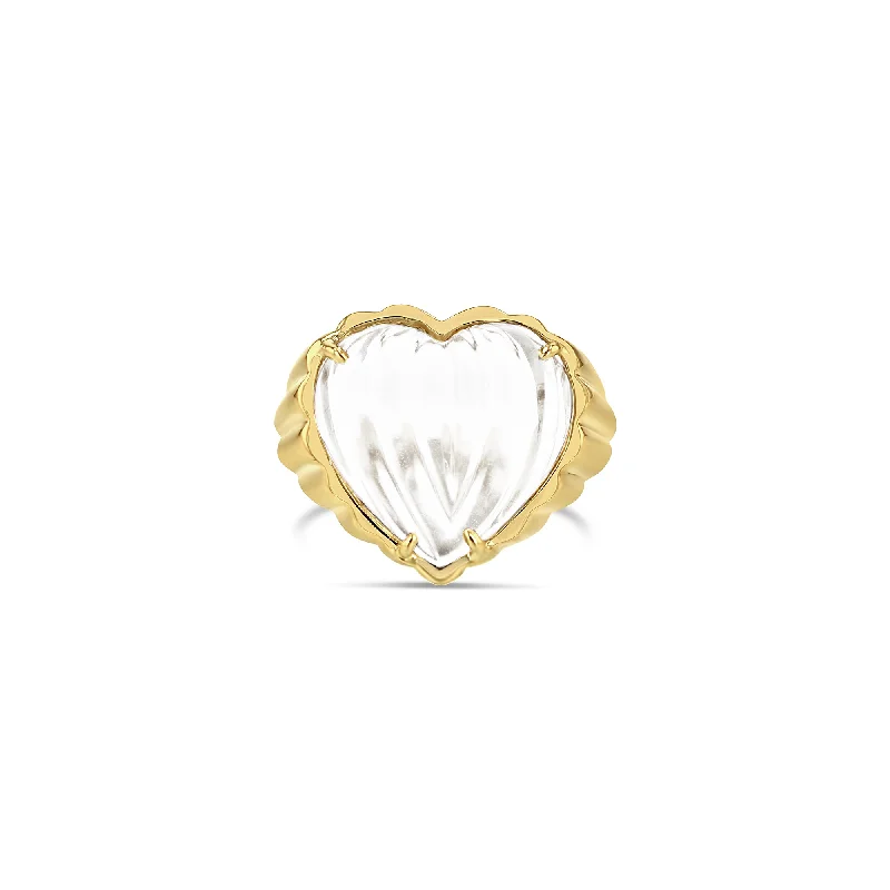 Unique Jewelry For Less – Shop The Sale Now Clear Quartz Cora Ring