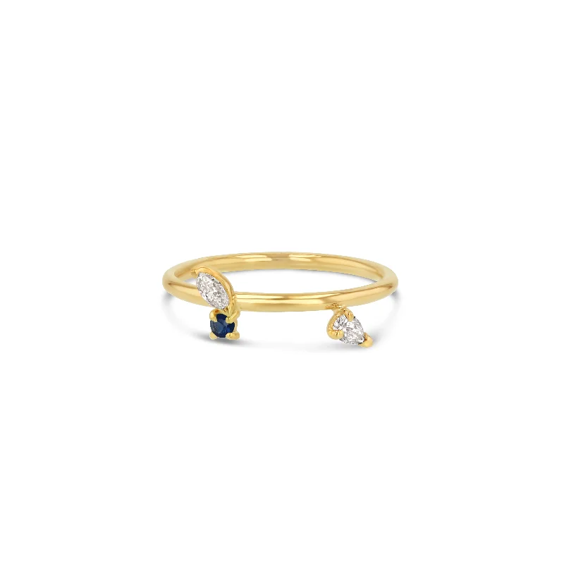Limited-Stock Jewelry Sale – Once It's Gone, It's Gone Sapphire Accent Ring