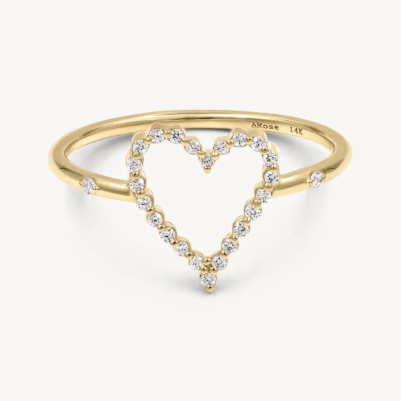 Jewelry Sale – Exclusive Styles At Lower Prices Diamond Heart Ring