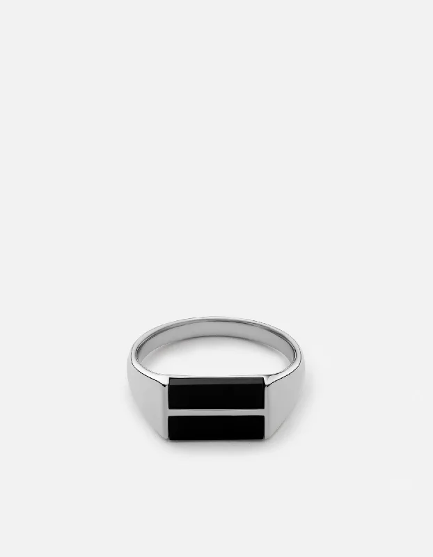 Jewelry Sale – Exclusive Styles At Lower Prices Duo Onyx Ring, Sterling Silver
