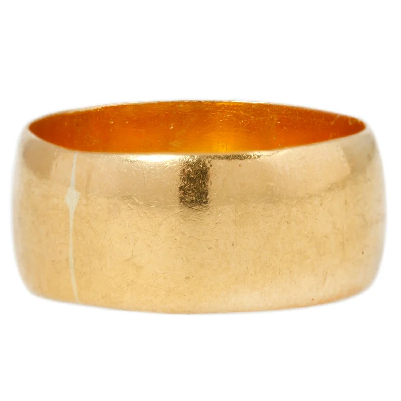 Make Your Outfit Shine With Discounted Jewelry Extra Wide Gold Band