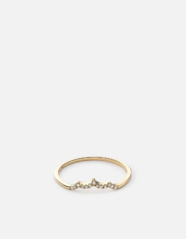 Buy More, Save More On Stunning Jewelry Designs Faye Ring, 14k Gold Pavé