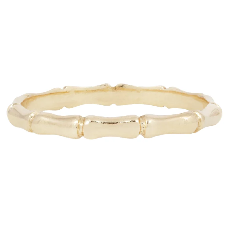 Buy More, Save More – Special Jewelry Discounts Gold Bamboo Band