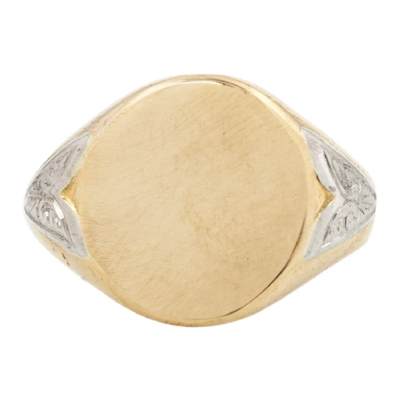 Huge Markdowns On Premium Jewelry Styles Gold & Platinum Antique Signet
