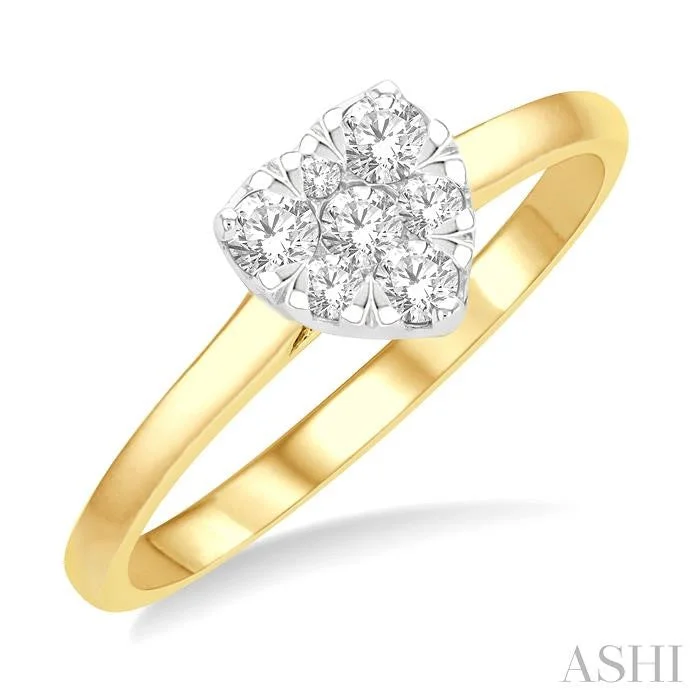 Bold And Beautiful Jewelry Now At Irresistible Prices HEART SHAPE LOVEBRIGHT ESSENTIAL DIAMOND ENGAGEMENT RING