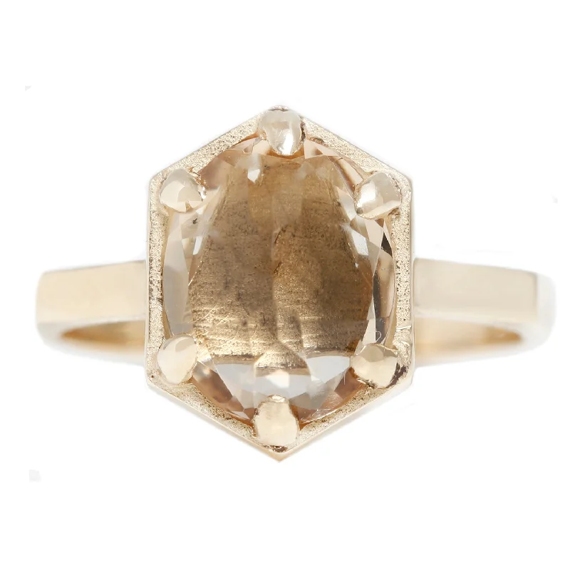 Timeless Jewelry Styles At Wallet-Friendly Prices Hexagon Champagne Ring