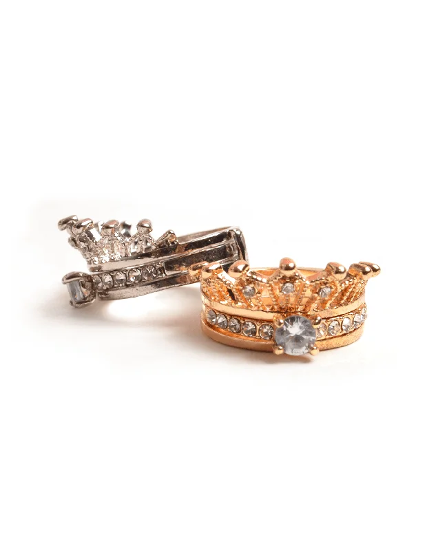 Unmissable Jewelry Clearance – Final Reductions Imperial Crown Ring Set