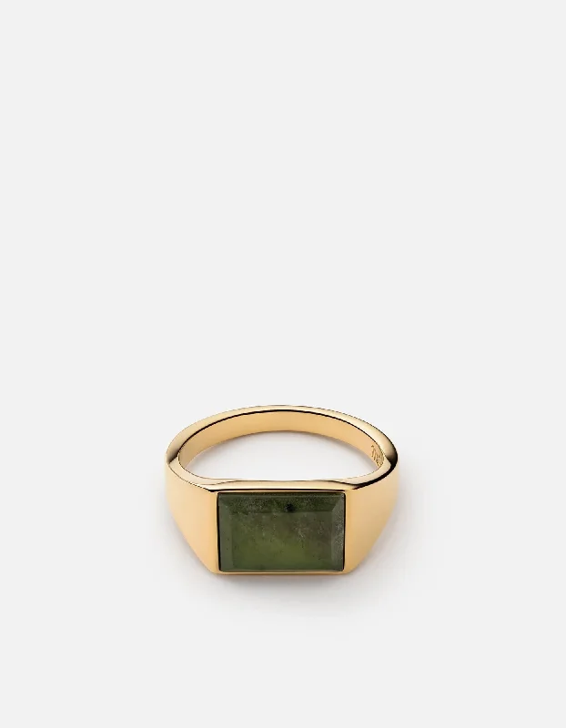 The Perfect Accessory For Less – Jewelry Sale Live Lennox Jasper Ring, Gold Vermeil