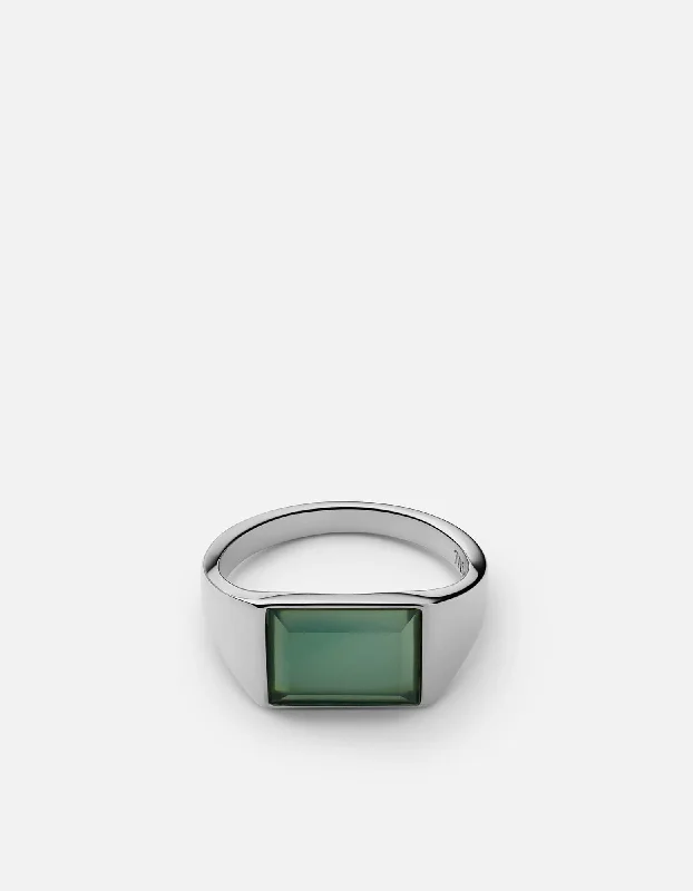 Exclusive Jewelry Sale – Sparkle For Less Lennox Light Jasper Ring, Sterling Silver