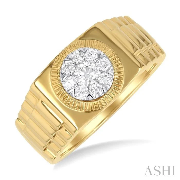 Must-Have Jewelry At Irresistible Discounts MENS LOVEBRIGHT DIAMOND RING