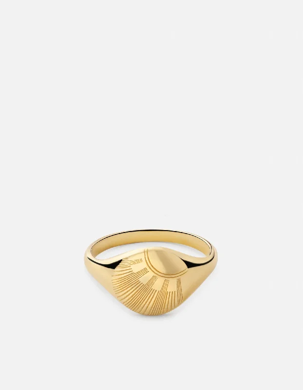 Limited-Time Offer On Premium Jewelry Collections Meridian Ring, Gold Vermeil