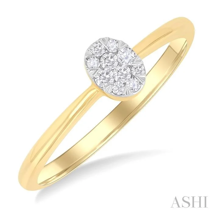 Affordable Luxury Jewelry – Style At A Great Price OVAL SHAPE LOVEBRIGHT PETITE DIAMOND RING