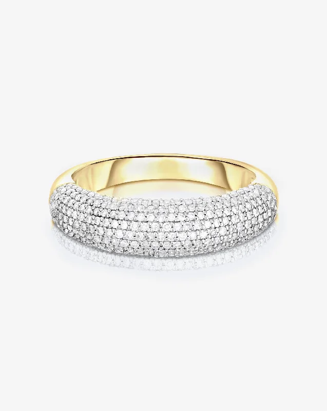 Gorgeous Jewelry, Limited-Time Savings Pavé Diamond Cloud Ring