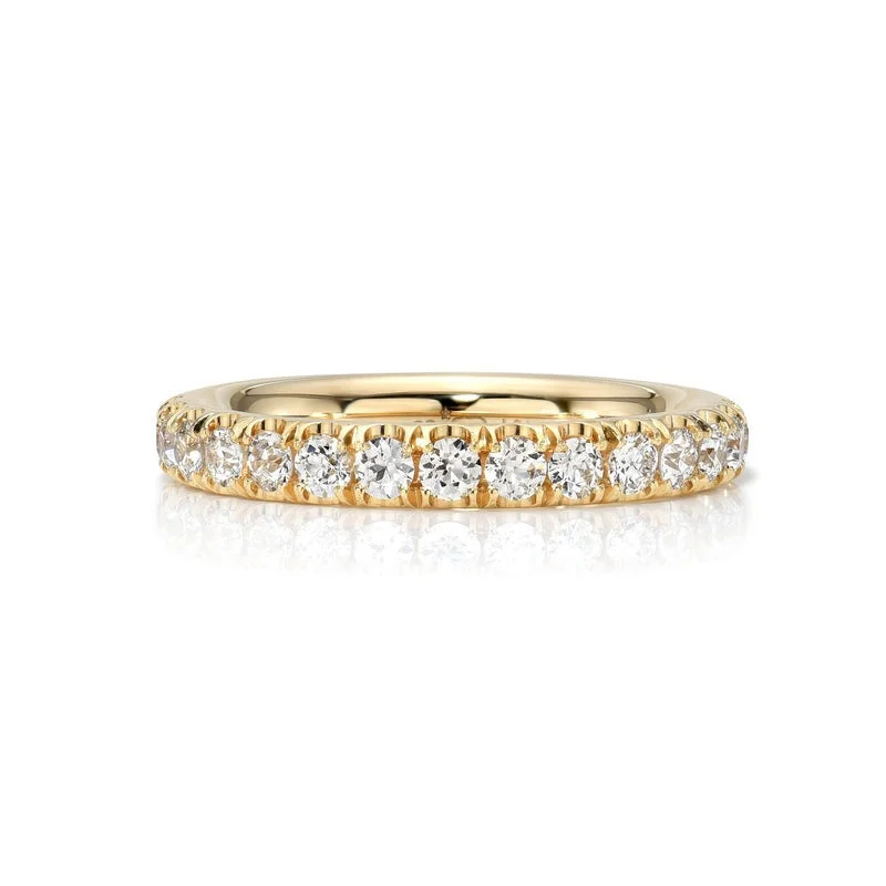 Single Stone Leda Eternity Band