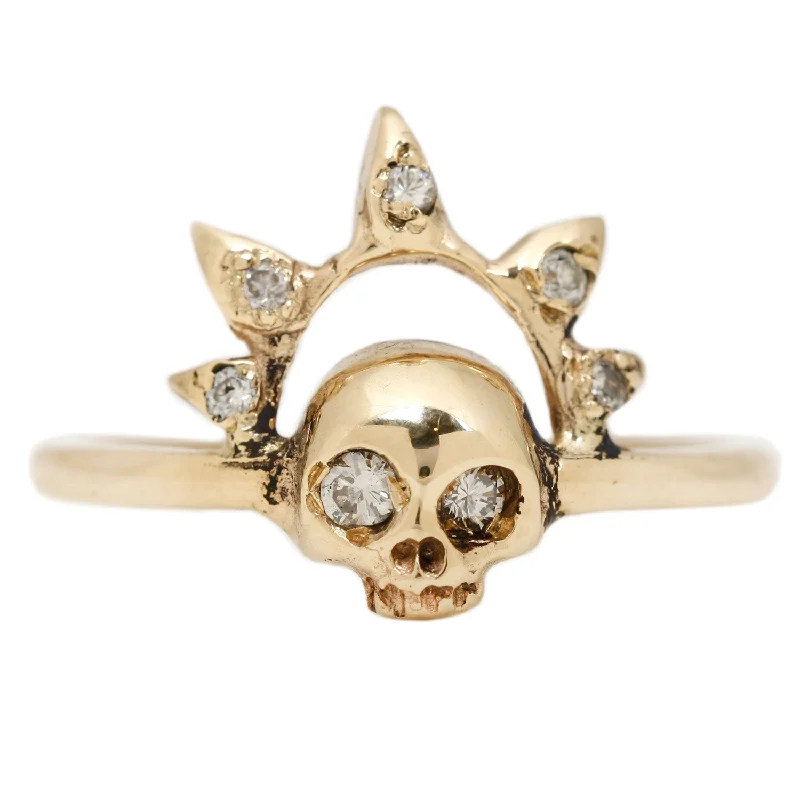 The Perfect Jewelry Piece At The Perfect Discount Skull Queen Diamond Ring