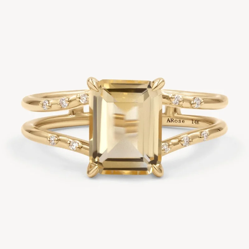 Timeless Jewelry, Timeless Savings – Don't Wait Starry Citrine Ring