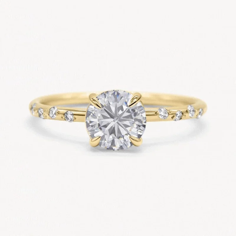 Elevate Your Jewelry Collection With Limited-Time Savings Starry Round Diamond Ring