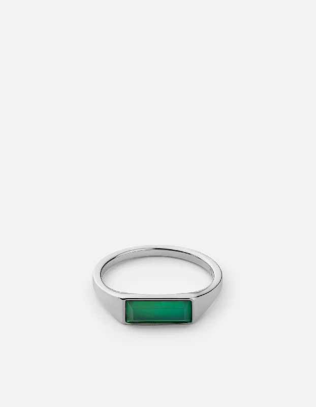 Shop Dazzling Jewelry At The Best Prices Thin Lennox Light Jasper Ring, Sterling Silver