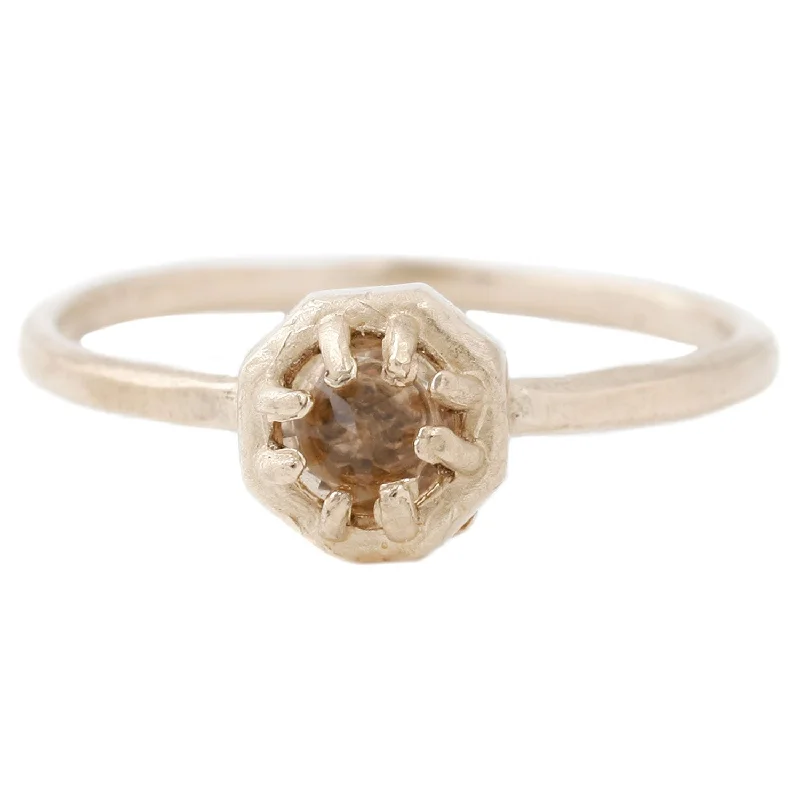 Sparkle For Less – Shop Our Limited-Time Jewelry Deals Tiny Champagne Quartz Ring