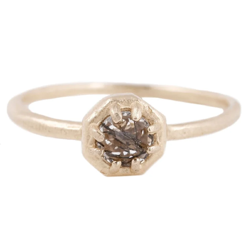 Last Chance To Shop High-End Jewelry At Markdown Prices Tiny Tourmalinated Quartz Ring