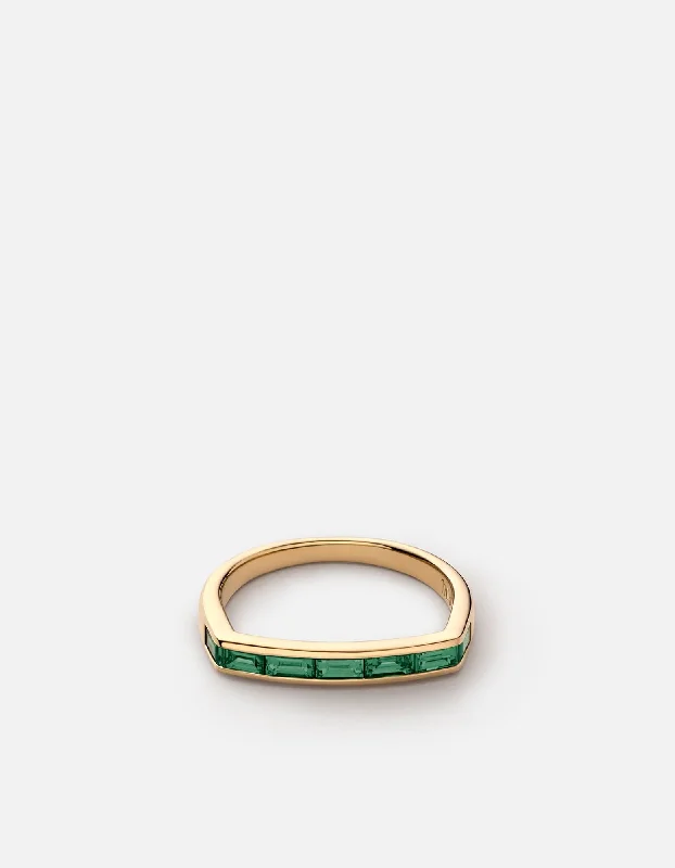 Elegant Jewelry, Exclusive Prices – Shop Now Totem Agate Ring, Gold Vermeil