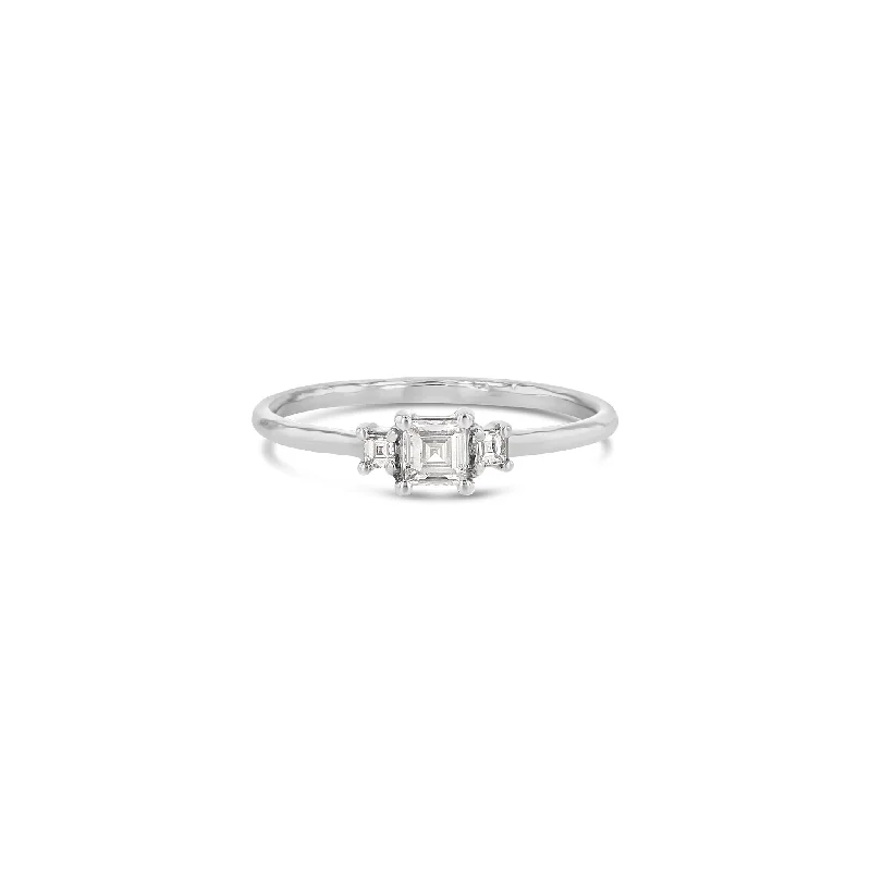14K White