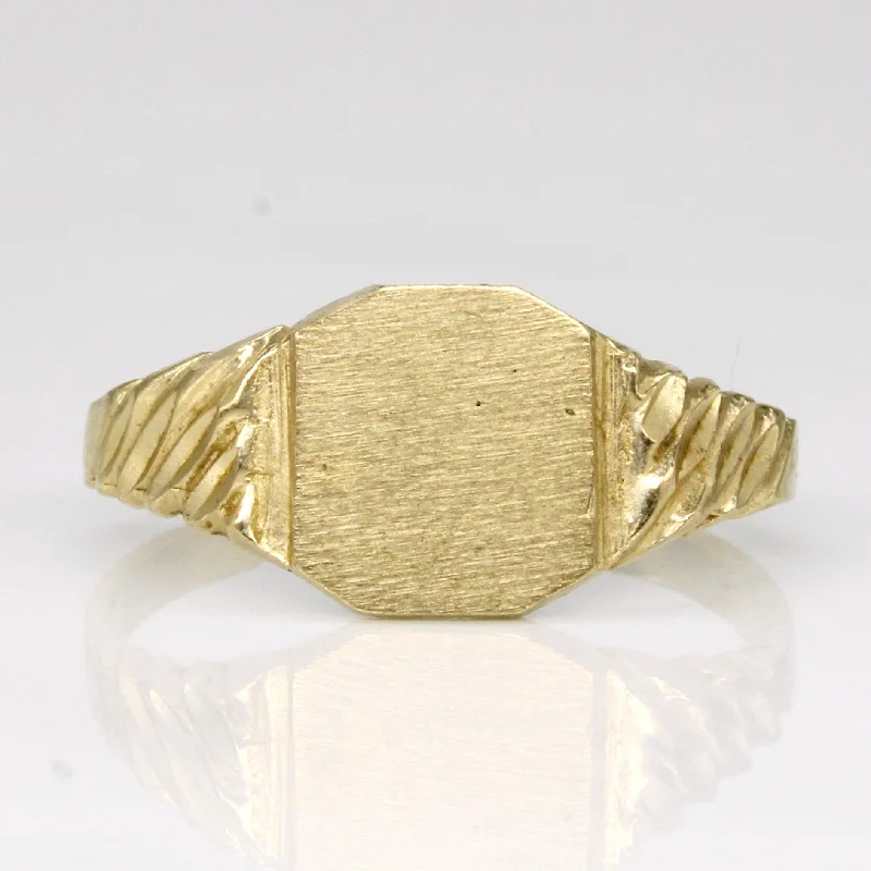 Exclusive Jewelry Sale Event – Shop Now 10k Yellow Gold Ring | SZ 8 |