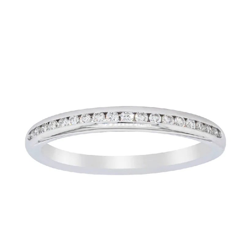 Affordable Elegance – Premium Jewelry At Special Prices 14ct White Gold Diamond Vida Band