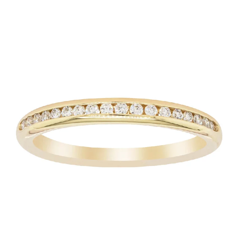 Sparkle For Less – Shop Jewelry Deals Now 14ct Yellow Gold Diamond Vida Band