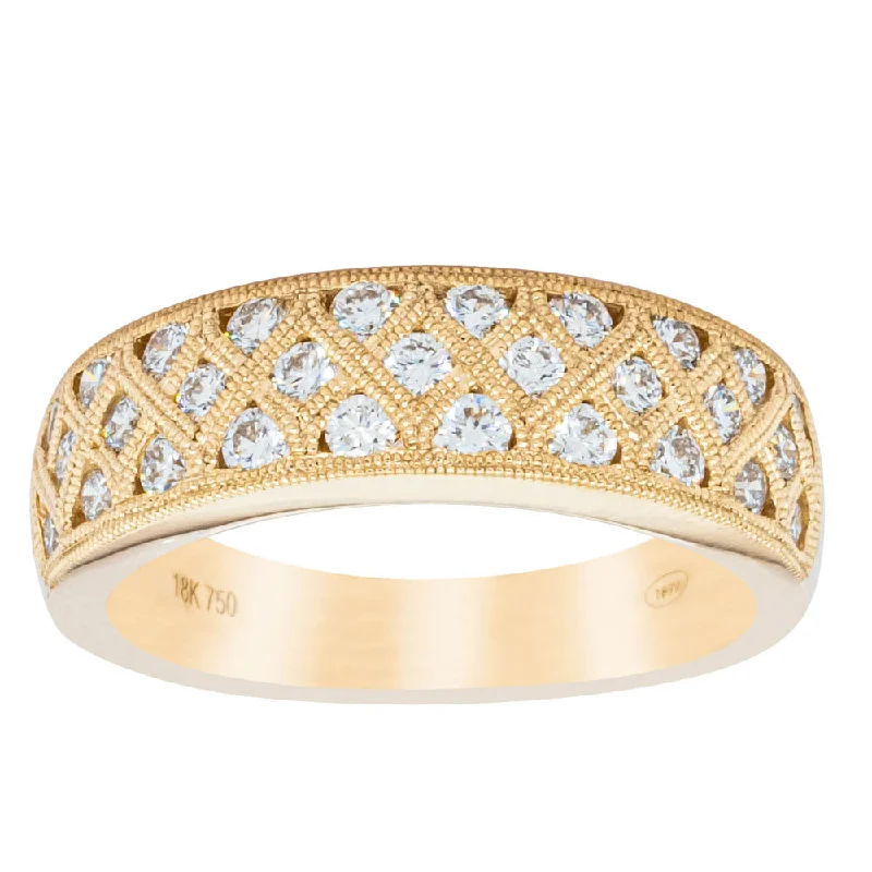 Get The Best Deals On Timeless Jewelry Pieces 18ct Yellow Gold Diamond Honour Ring