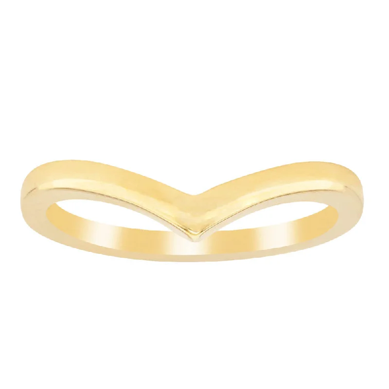 Limited-Time Offer On Premium Jewelry Collections 9ct Yellow Gold Chevron Band