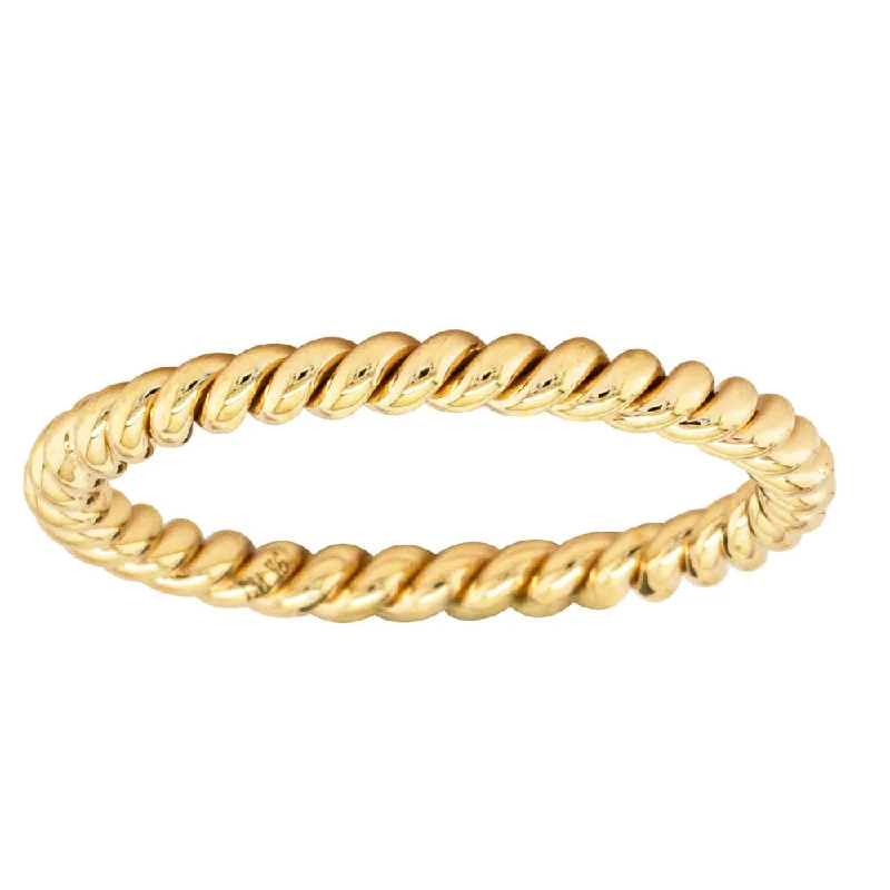 Luxury Jewelry Sale – Elegant Styles At Unbeatable Prices 9ct Yellow Gold Twine Band