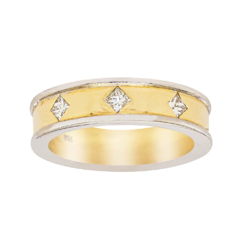 Last Chance To Grab Your Favorite Jewelry At A Discount Deja Vu 18ct Yellow Gold .21ct Diamond Band