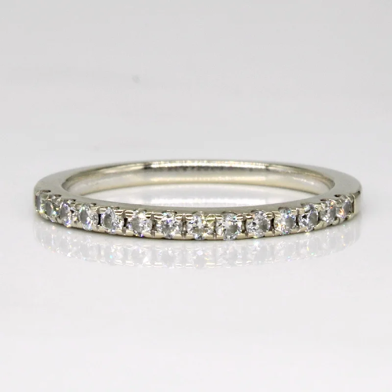 Jewelry Deals That Outshine The Rest Semi Eternity Diamond Ring | 0.22ctw | SZ 6.75 |