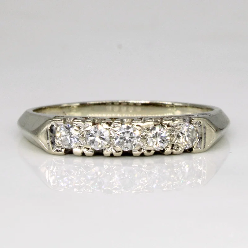 Once-A-Year Jewelry Deals – Shop Before They’Re Gone Five Stone Diamond Ring | 0.25ctw | SZ 7.25 |