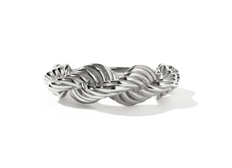 Limited Stock On Premium Jewelry At Low Prices Meadowlark Twisted Rope Ring - Sterling Silver