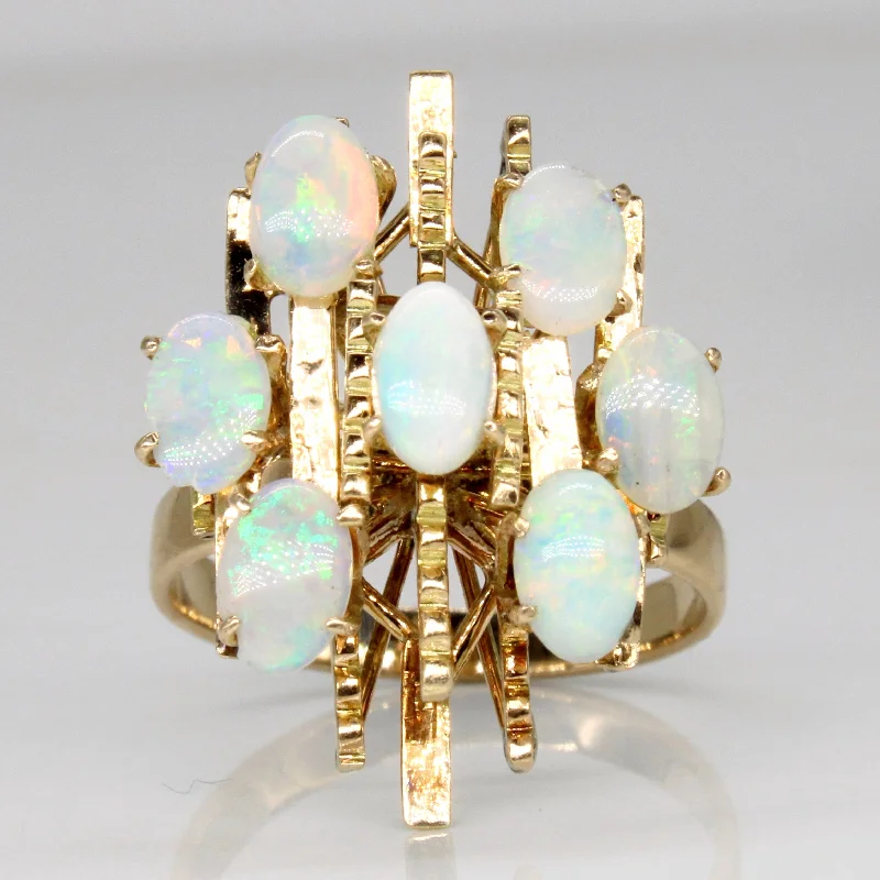 Huge Savings On Premium Jewelry Styles Opal Cocktail Ring | 2.10ctw | SZ 7.75 |